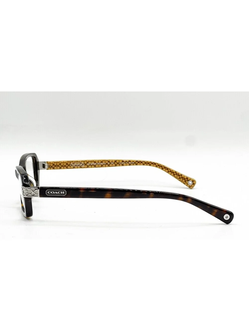 Coach HC 6005A 5033 Dark Tortoise Full Rim Authentic Eyeglass Frames 53-17-135